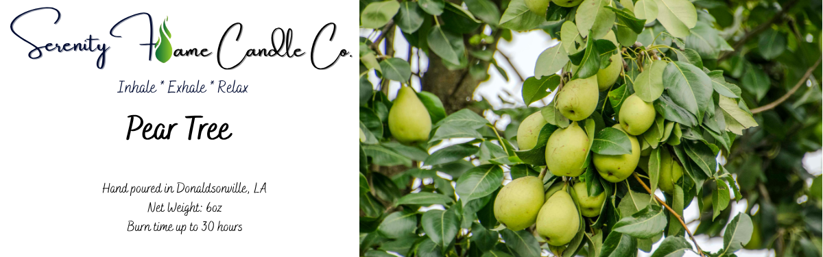 Pear Tree Candle - 6 oz
